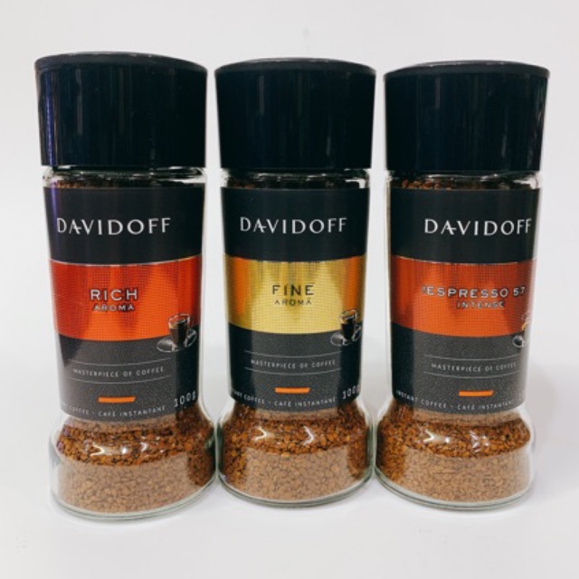 Cà phê hoà tan davidoff fine aroma - espresso 57 - rich aroma lọ 100g