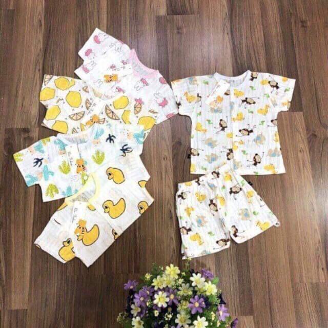 Bộ cotton giấy cho bé trai/ bé gái ( 1 bộ ) ( KÈM QUÀ TẶNG )