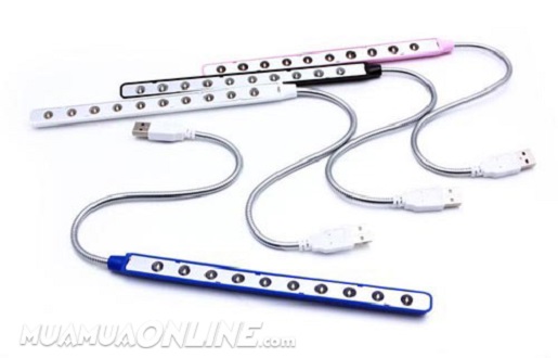 Đèn Led 10 Bóng Siêu Sáng Cổng USB