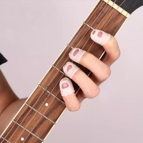 BỘ 4 PHỤ KIỆN BỌC ĐẦU NGÓN TAY CHỐNG ĐAU (BỌC ĐẦU NGÓN TAY CHỐNG ĐAU TAY) BỌC NGÓN TAY CHƠI GUITAR