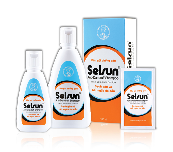[HCM]Dầu gội chống gàu và ngứa da đầu Selsun anti – dandruff shampoo 25ml - 50ml - 100ml