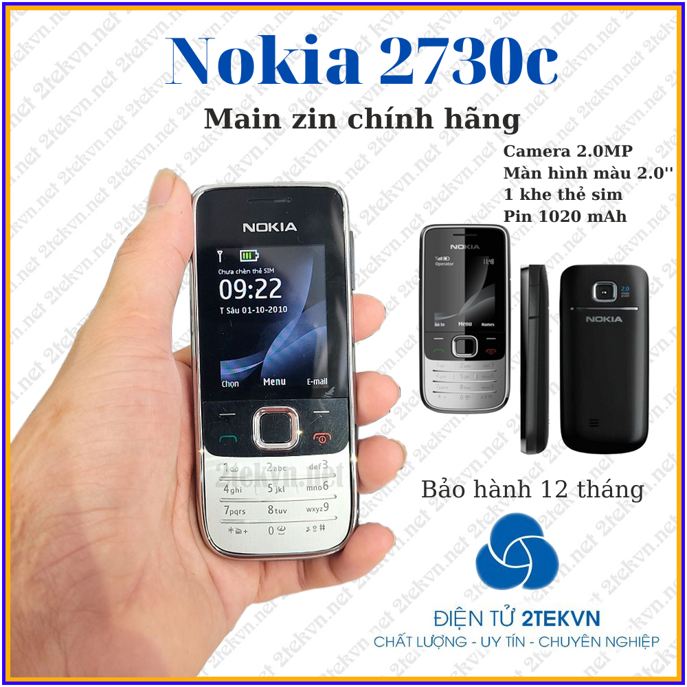 Điện thoại Nokia 2730 main zin chính hãng - Bền, đẹp, rẻ