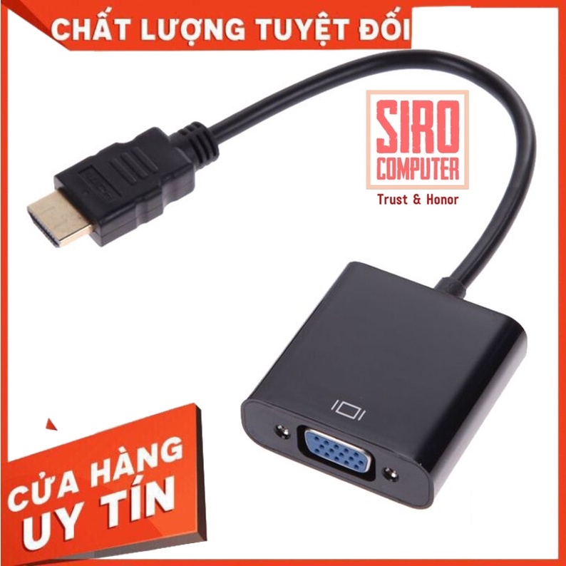 ✼✲  Cáp chuyển đổi HDMI sang VGA 20cm