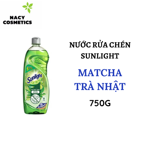 Nước Rửa Chén Sunlight Matcha Trà Nhật