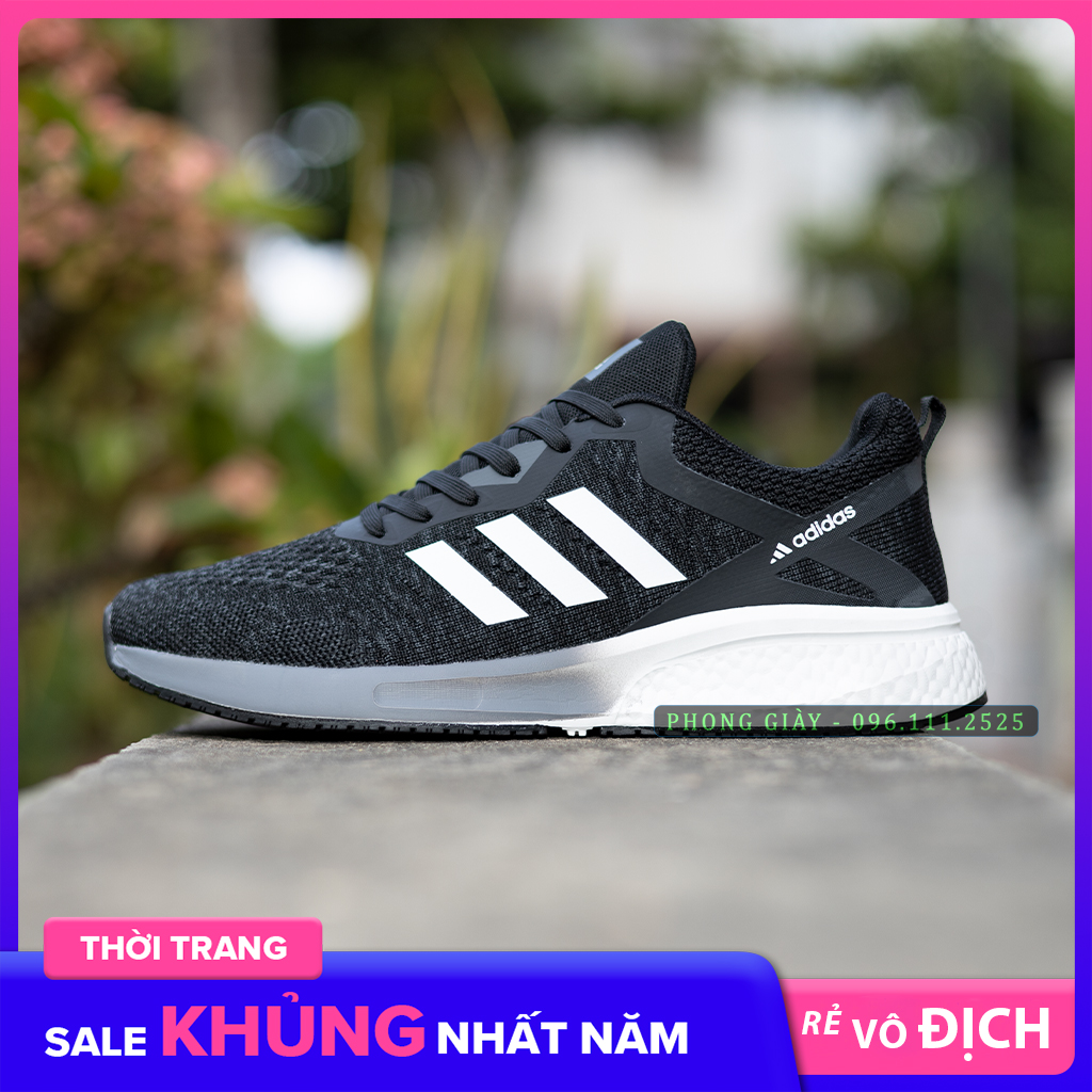 Giày sneaker nam giày thể thao nam a15 màu đen