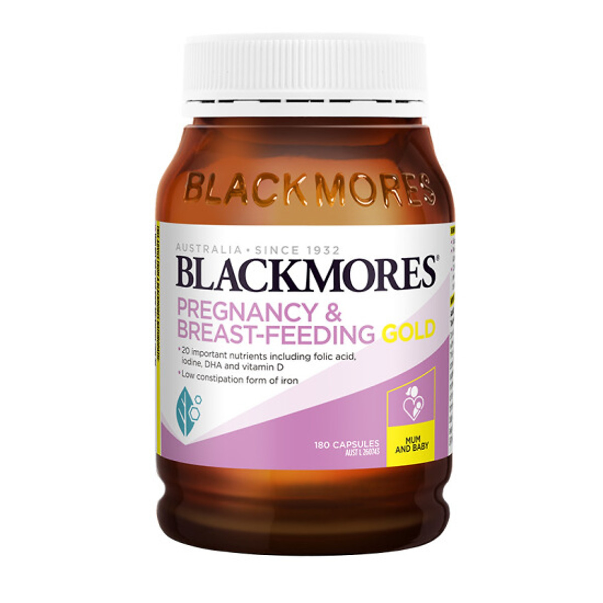 Vitamin tổng hợp Bầu Blackmore 180 viên - Mẫu mới