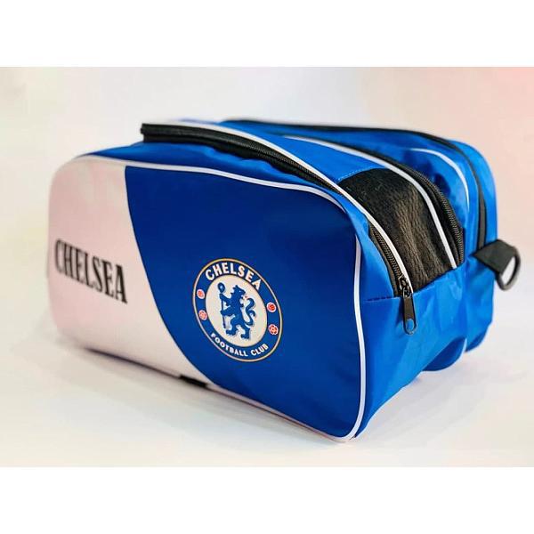 Túi đựng giày hai ngăn clb, túi đựng giày bóng đá nhiều mẫu man city, chelsea, barca, arsenal, man united, liverpool, psg, vn, real...