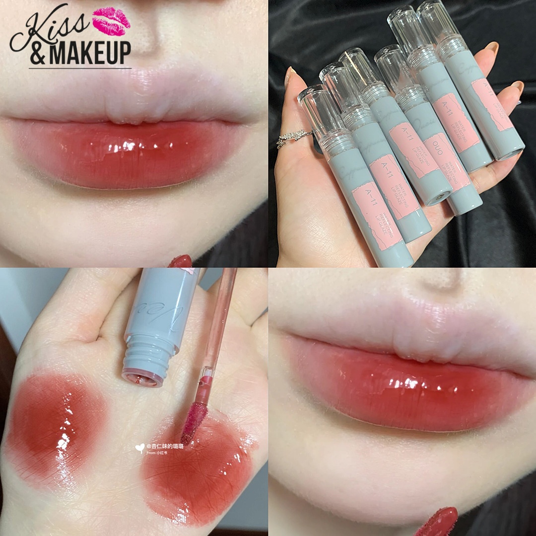 Son Bóng Lì Gương Nước Thủy Tinh CAPPUVINI Cấp Ẩm Lâu Trôi