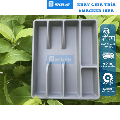 Khay thìa dĩa IKEA SMACKER để được đũa