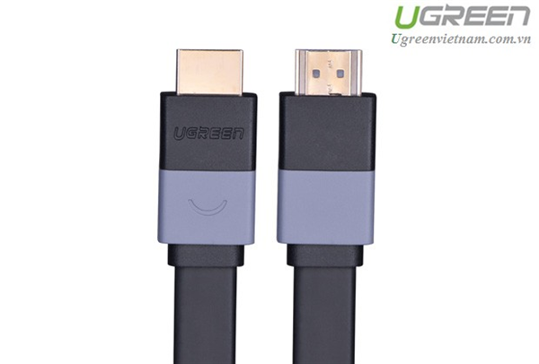 Cáp hdmi 2m dẹt hỗ trợ 3d 4k ugreen 30110