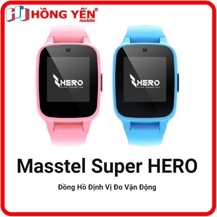 Đồng hồ định vị cho trẻ em Masstel Super Hero - Hàng Chính Hãng