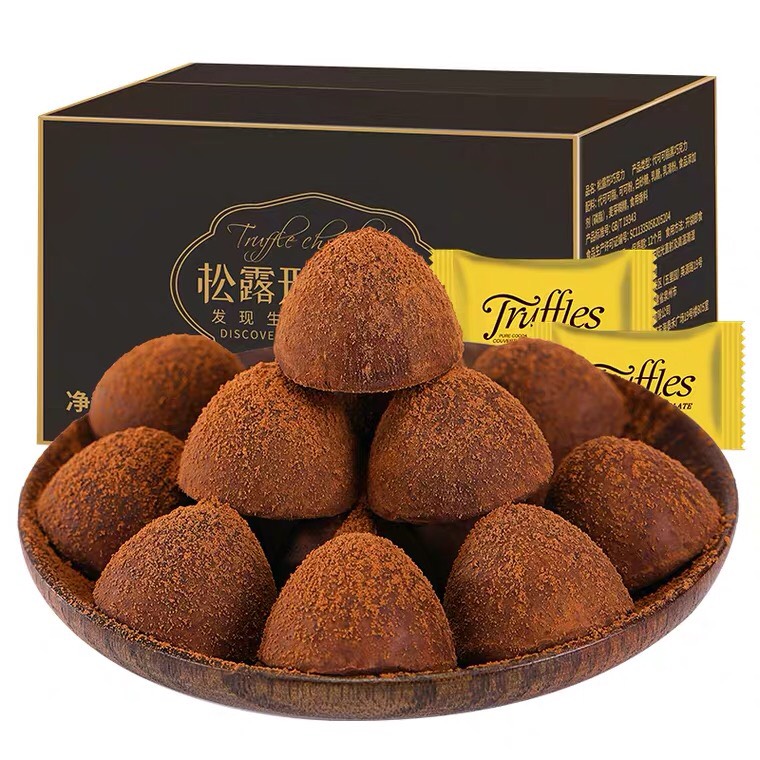 Socola tươi nama truffles - hộp 500g