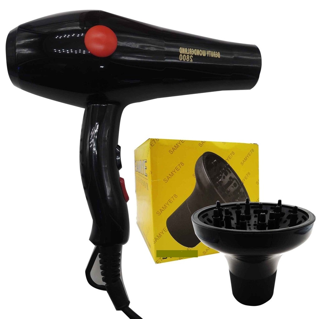 Loa sấy tóc xoăn, đầu gắn máy sấy - giao màu ngẫu nhiên hairdryer diffuser