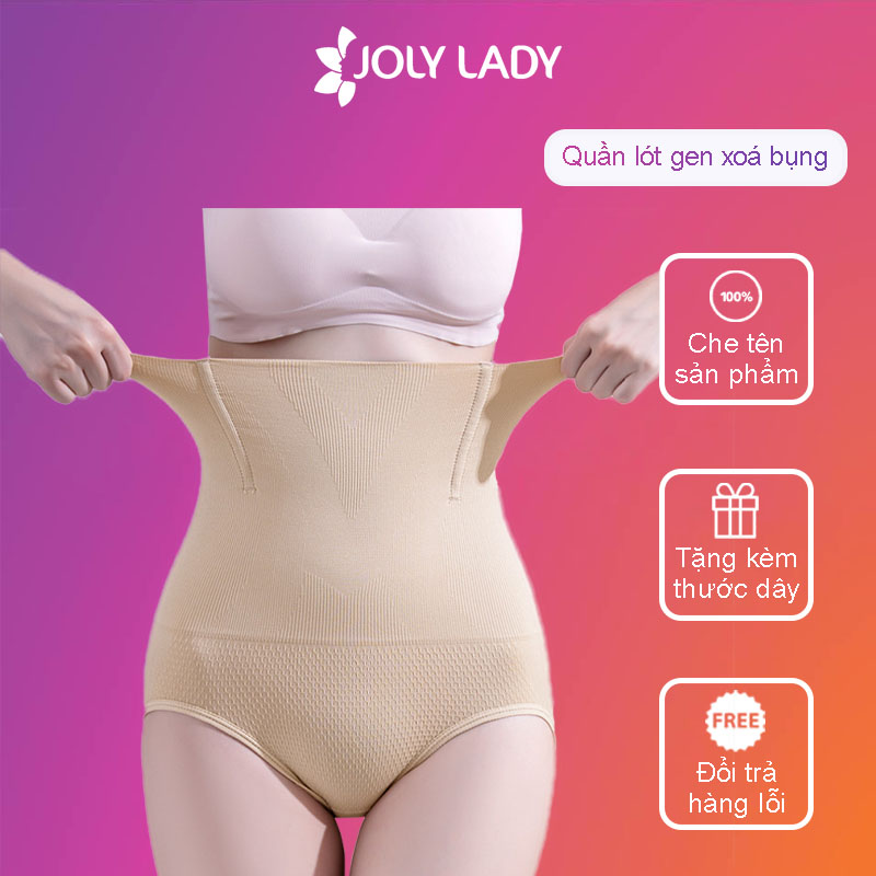 Quần lót gen xoá bụng, quần gen nịt bụng nâng mông chống cuộn Joly Lady