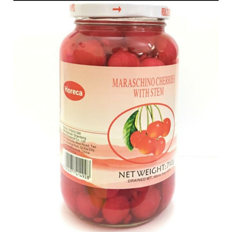 Quả cherry Đỏ/ anh đào đỏ ngâm syro 710gram