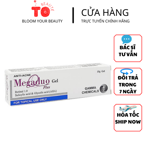 Megaduo plus gel 15g- gel ngừa mụn, mờ thâm