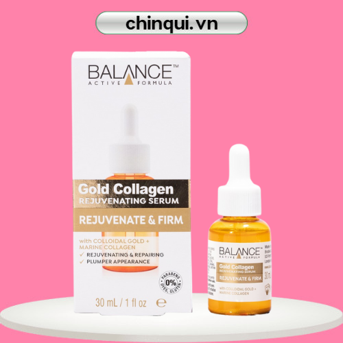 [HCM]Tinh Chất Vàng Balance Active Formula Dưỡng Căng Bóng Da Ngừa Lão Hóa 30ml Gold Collagen Rejuvenating Serum