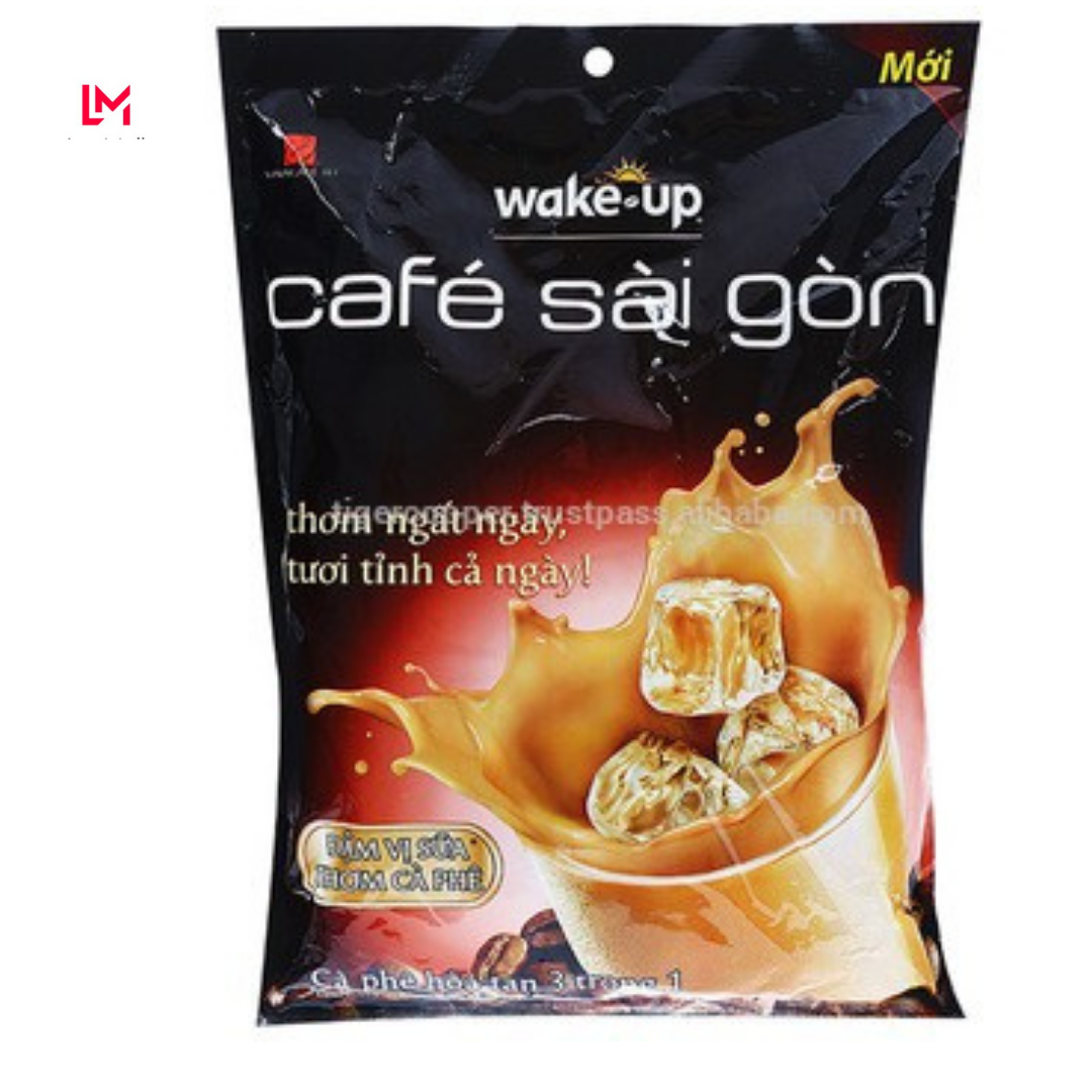 Combo 2 bịch Cà phê Wake-up Sài Gòn Tieudung.officialstore bịch 24 gói