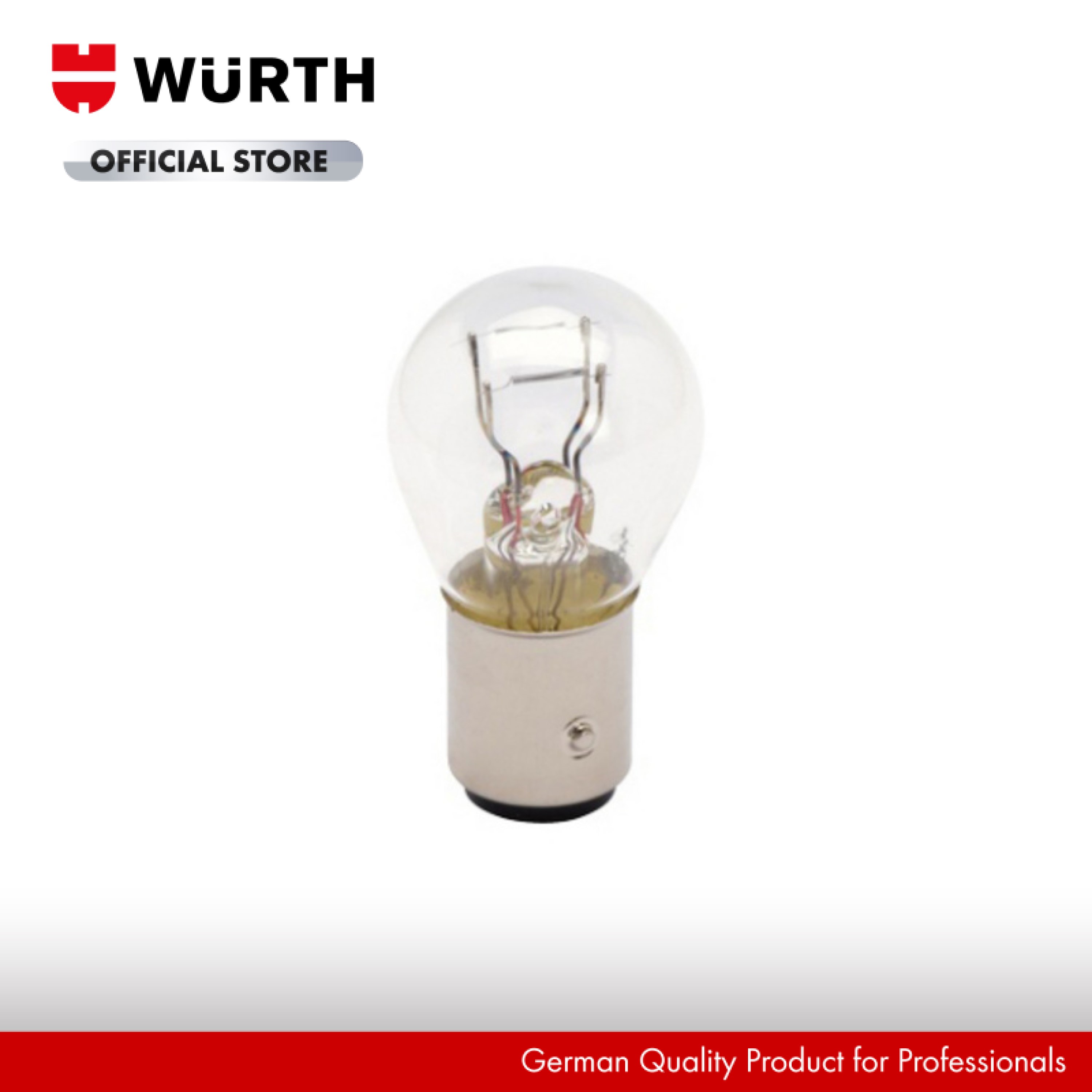 Wurth bóng đèn thắng p21w ba15s