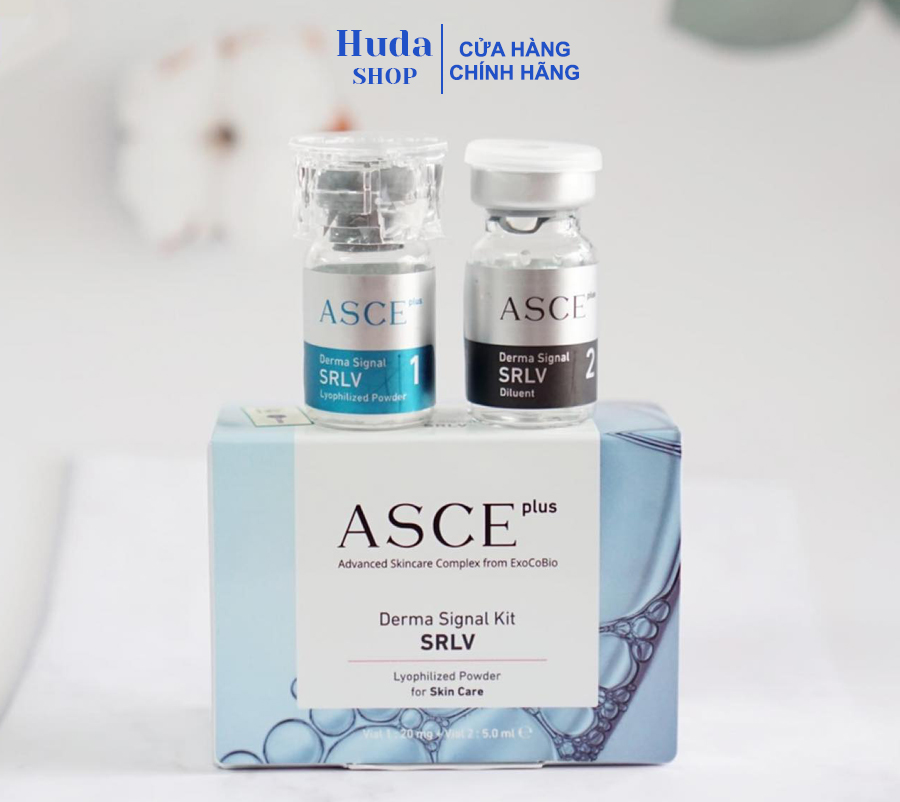 Tế bào gốc đông khô ASCE Exosome phục hồi da, mờ thâm nám - Huda shop