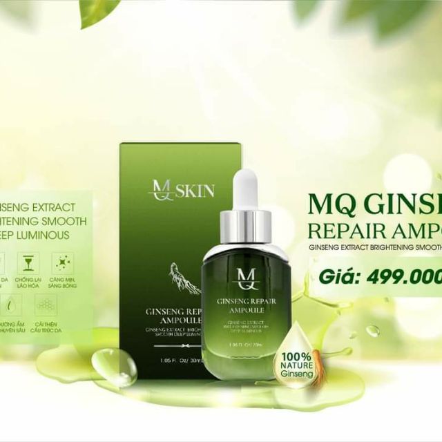   HCM Serum Căng Bóng Da Nhân Sâm MQ SKIN 