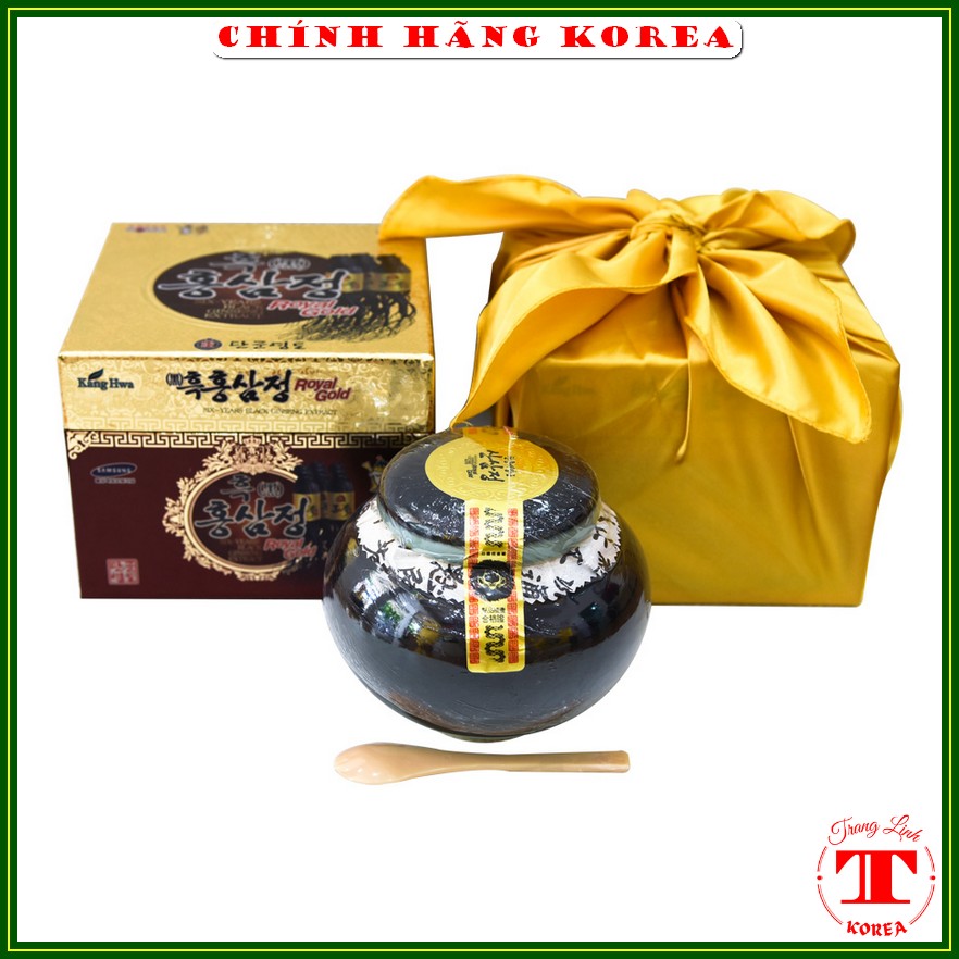 Cao hắc sâm hàn quốc Kanghwa, hũ 1kg - Cao sâm hàn quốc tăng thể lực, giảm lão hóa, phòng ung thư - tranglinhkorea