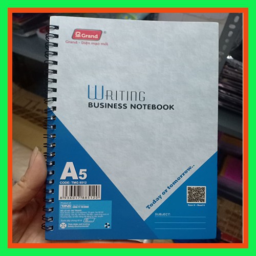 Sổ lò xo pgrand a5 mỏng-vpp thanh tú