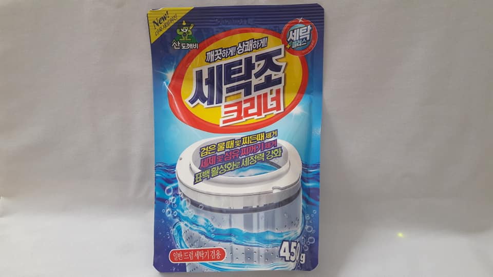 [HCM]Bột tẩy vệ sinh lồng máy giặt Sandokkaebi - Hàn Quốc (450g)