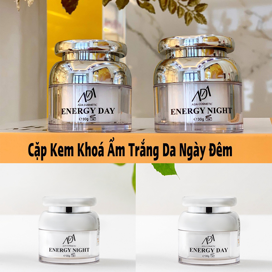 Bộ kem dưỡng trắng da đêm ada group