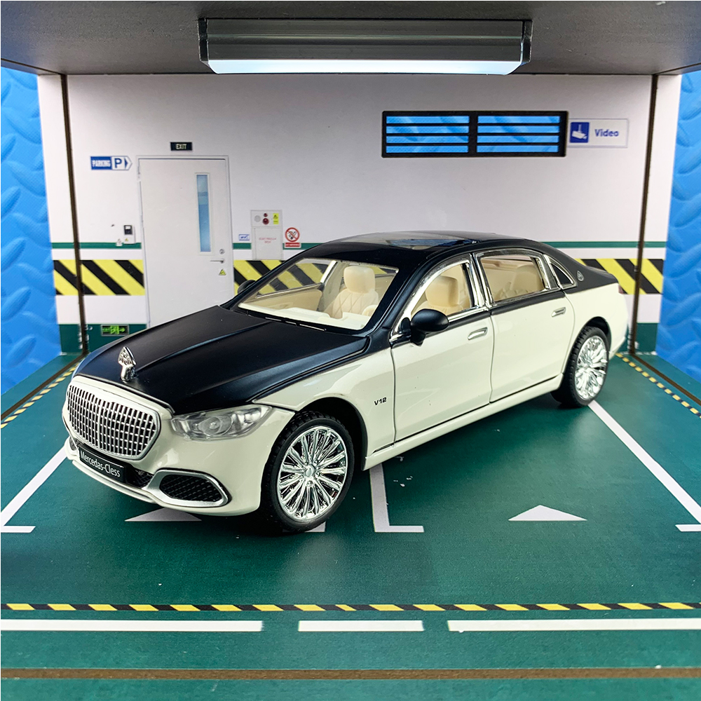 Mô hình xe mercedes-maybach s680 tỉ lệ 1:24 hãng xhd