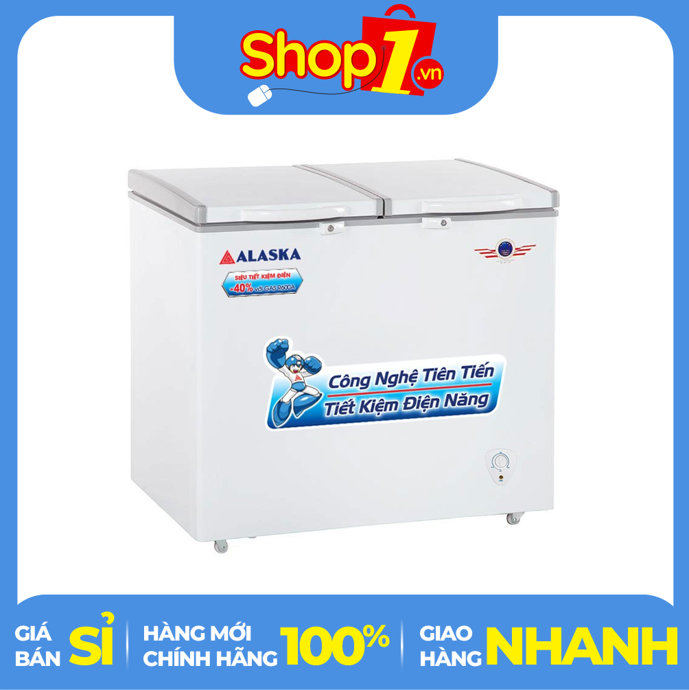 Tủ đông Alaska 205 lít BCD-3068N - Dung tích 250 lít - Công suất 120 W