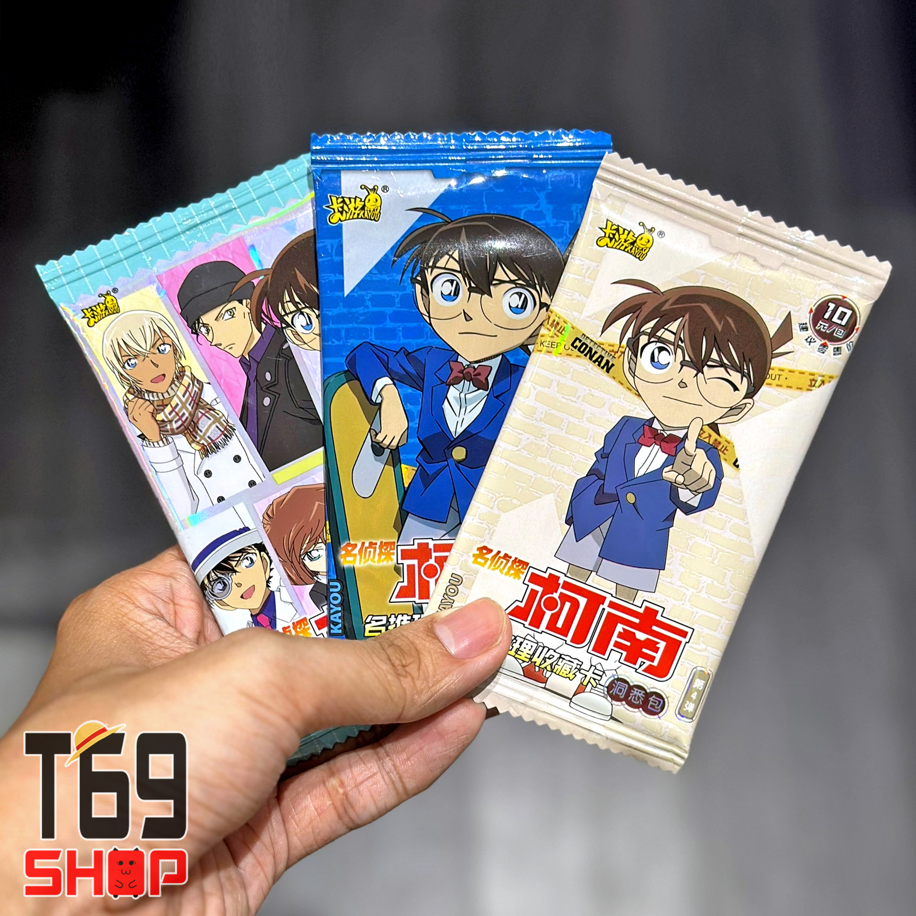 Pack nhân phẩm, gói thẻ nhân phẩm anime Detective Conan
