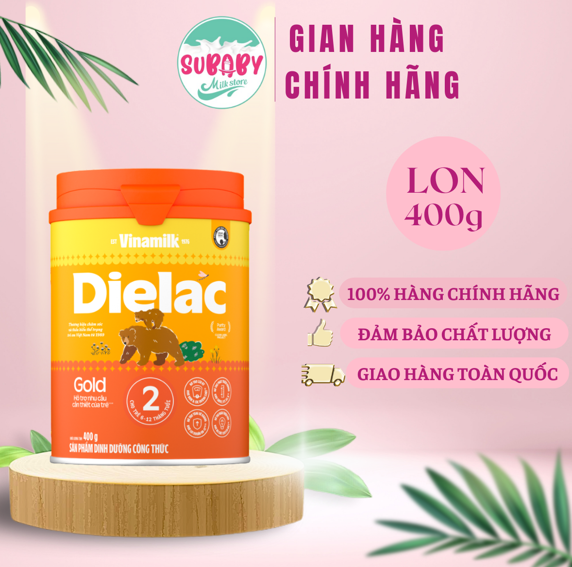 Sữa bột vinamilk dielac alpha iq gold 2 sữa non 400g mới