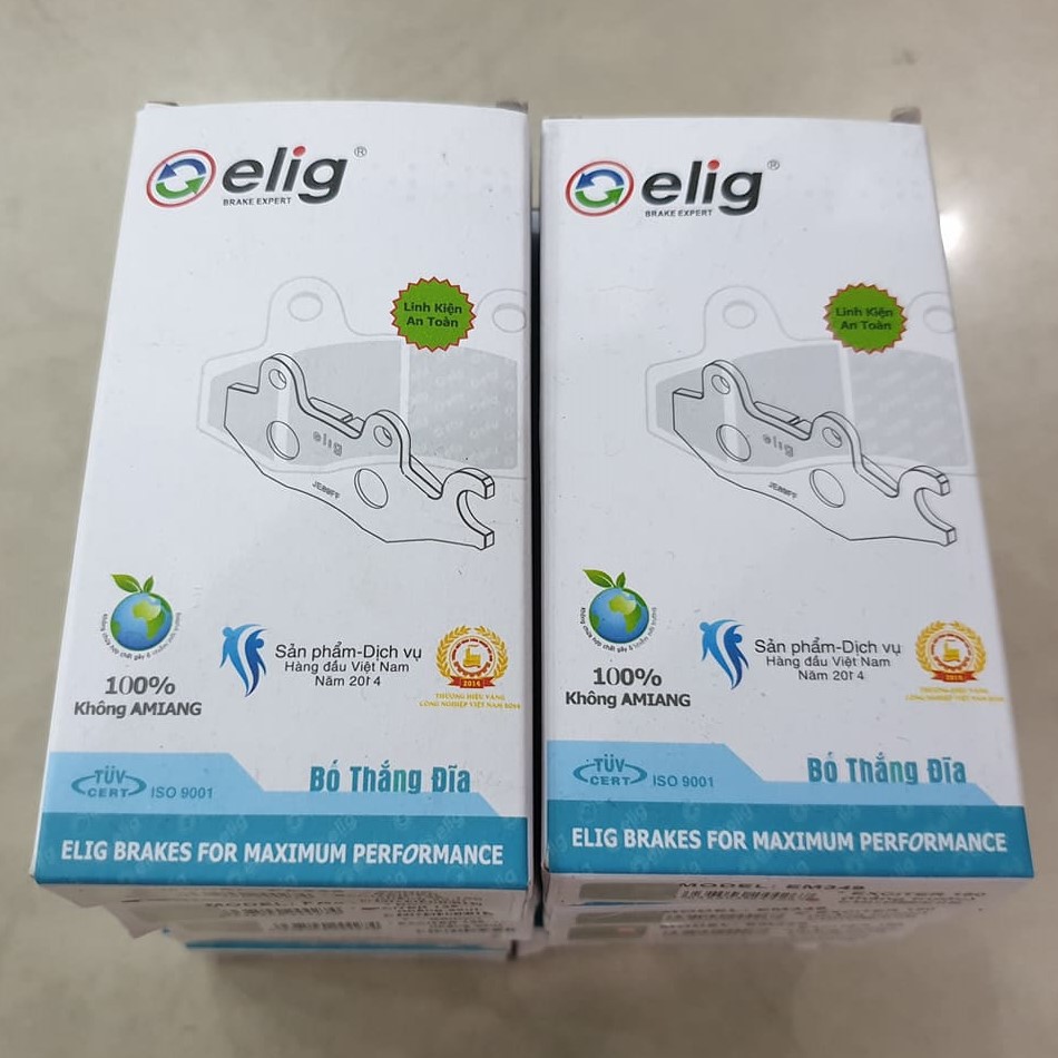 Bố thắng đĩa elig exciter 150 trước + sau