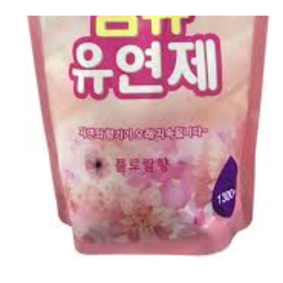 Nước Xả Vải Joeunmiso Hương Hoa Hàn Quốc Dung Tích 1.3 Lít Siêu To - Nước Xả Vải Mùi Thơm Dịu Nhẹ An Toàn Cho Da