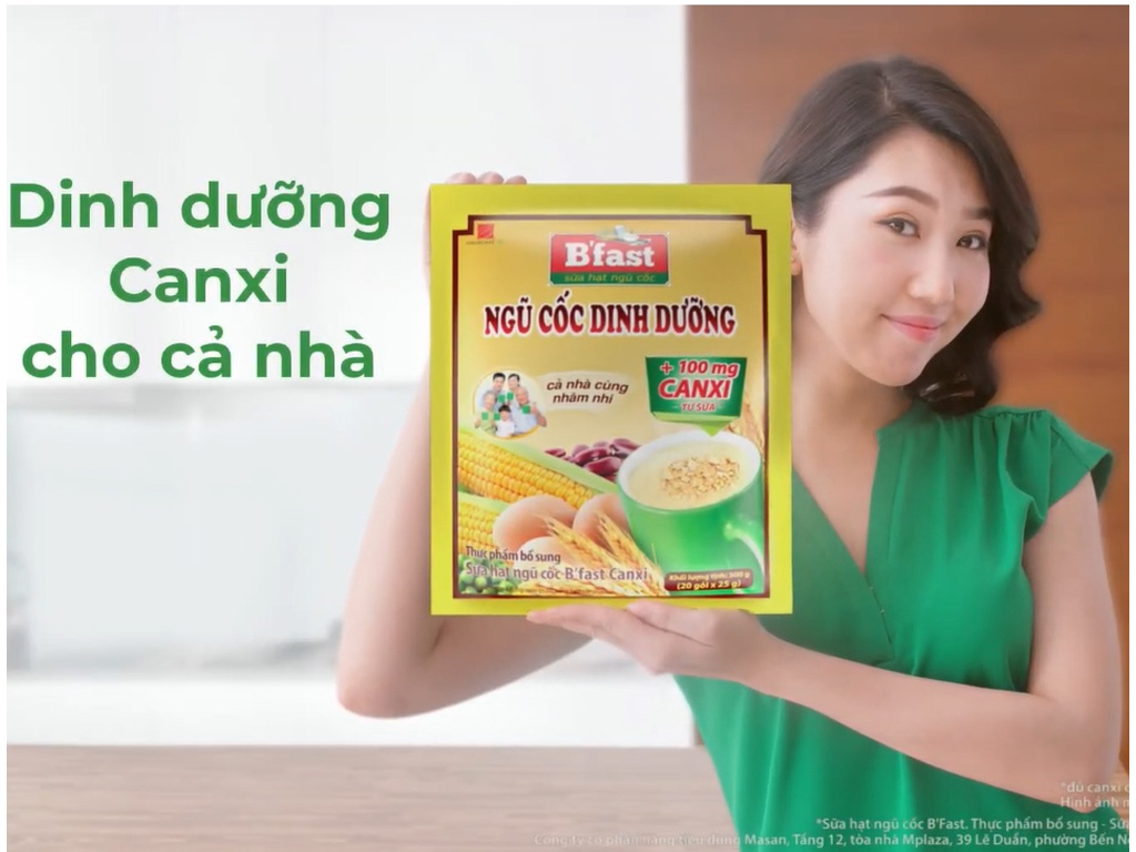 Ngũ cốc dinh dưỡng VinaCafé B'fast bịch 500g