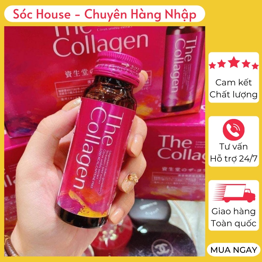 The Collagen Shiseido Nhật Bản Nước uống Collagen Shiseido cải thiện làn da, tốt cho xương khớp - Collagen dạng nước - Collagen Shiseido - Shiseido Nhật