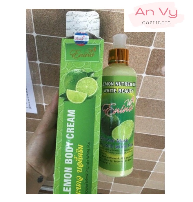 Sữa Tắm Trắng Chanh Thái Lan Lemon Body Cream - Mẫu mới
