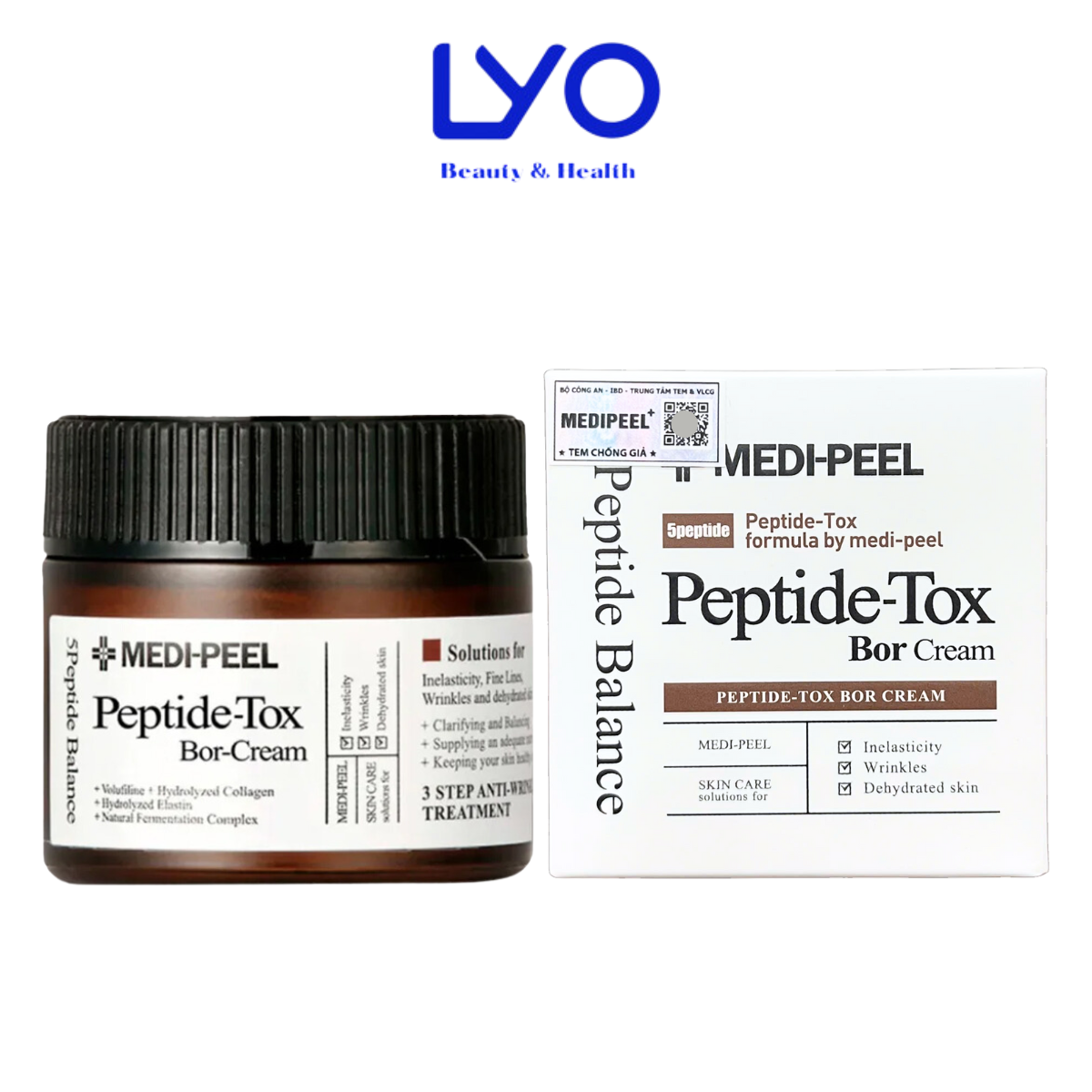 Kem Dưỡng Medi-Peel Bor-Tox Peptide Da Nâng Cơ, dưỡng ẩm Chống Lão Hóa MediPeel 50g Lyo Shop