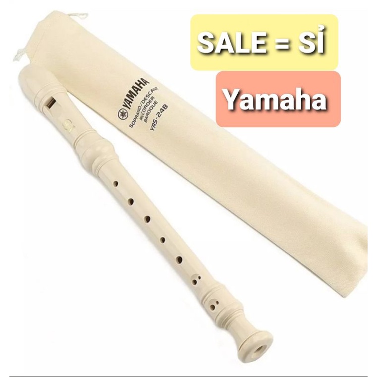 Sỉ - sáo recorder soprano yamha__ yrs-24b