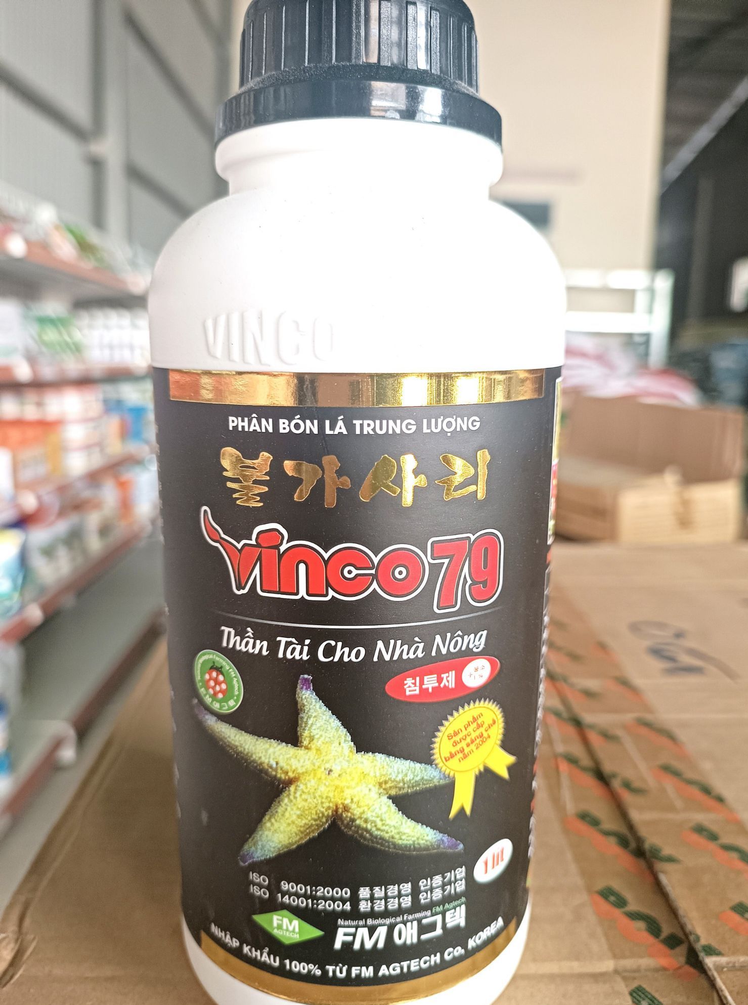 Phân bón lá trung lượng vinco 79 chai 1 lít