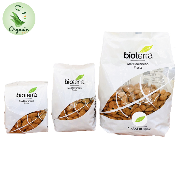 Hạnh nhân hữu cơ Bioterra Organic Raw Whole Almond