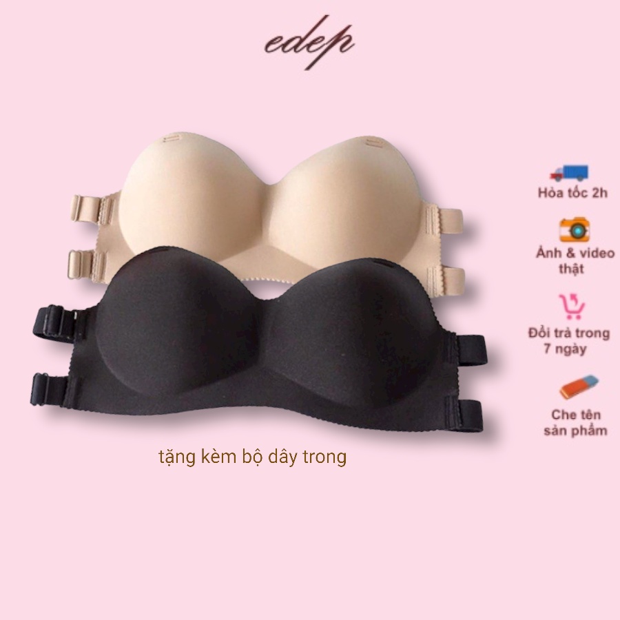 Áo Ngực Su Quây Chống Tuột Không Gọng Nâng Ngực Cá Tính Sang Chảnh Siêu Hot A811
