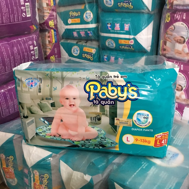 Tã quần paby's mới đủ size
