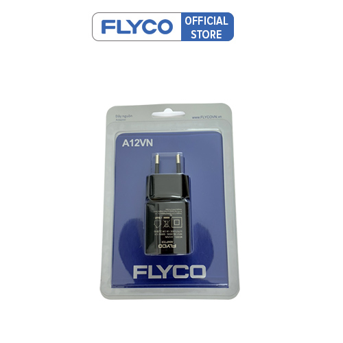 Cốc Sạc A12VN Dùng Cho Flyco FS888VN, FS197VN, FS198VN, FS317VN - Hàng Chính Hãng