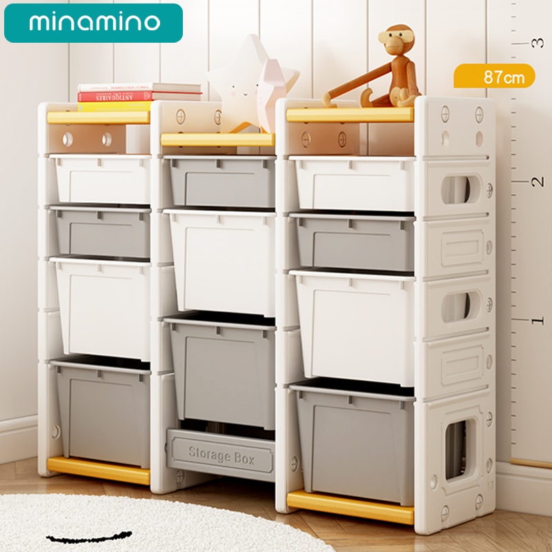 Kệ đựng đồ chơi 3 khối wisdom e202