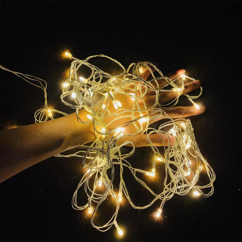 Đèn LED đom đóm dài 1m-2m kèm theo pin