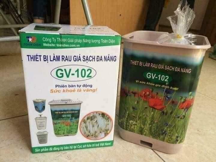 [Tặng 1 túi đỗ] Máy làm giá đỗ phiên bản bán tự động  GV102