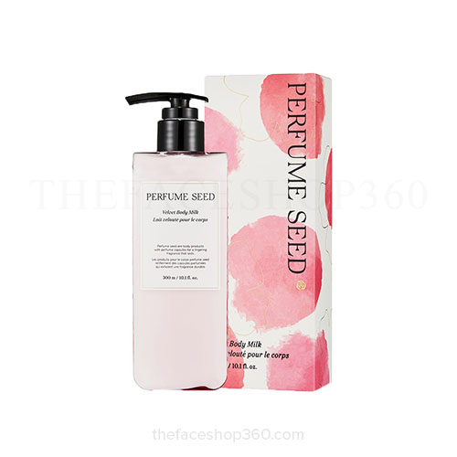 [HCM]Sữa Dưỡng Thể The Face Shop Perfume Seed Velvet Body Milk (300ml)