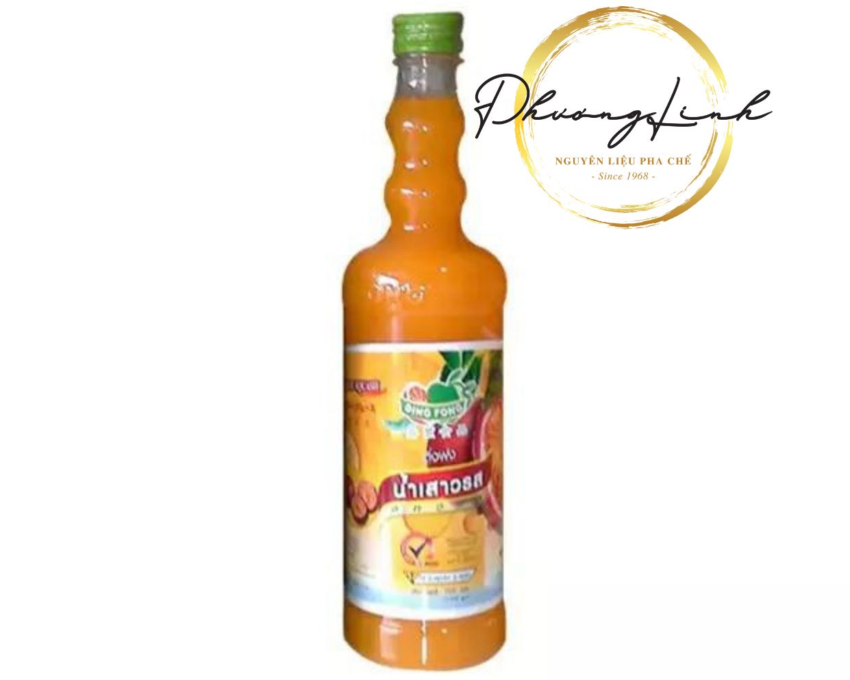 Siro/Syrup Vị  Chanh Dây  Hiệu Dingfong Thể Tích Chai 760ml Sản Phẩm Như Hình Mô Tả 100%